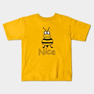 Please Bee Nice Kids T-Shirt